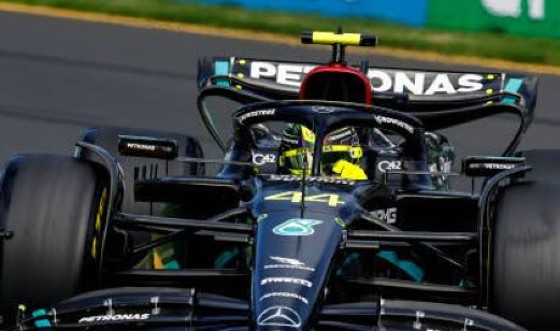 Seven-time World champion Lewis Hamilton at Melbourne last weekend.