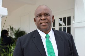 Health Minister Carvin Malone