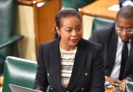 Minister of Legal and Constitutional Affairs Marlene Malahoo Forte