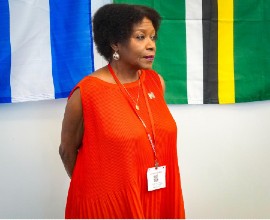 Muriel Wiltord, Director of the Americas for the Martinique Tourism Authority, in Dallas last month