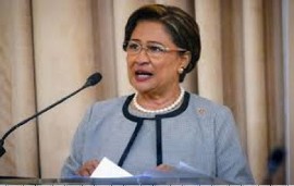 Prime Minister Kamla Persad Bissessar (File Photo)