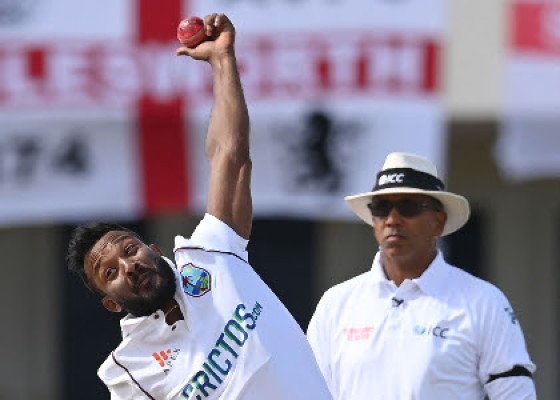 Left-arm spinner Veerasammy Permaul went wicket-less in the opening Test.
