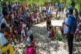 Displaced Haitians (File Photo)