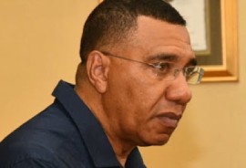 Prime Minister Andrew Holness
