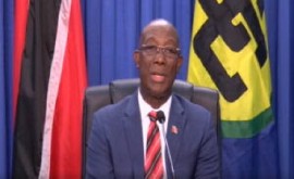Prime Minister Dr. Keith Rowley welcomes US court ruling in favour of Mexico on exportation of illegal guns (File Photo)