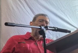 Prime Minister Dr. Ralph Gonsalves, speaking at a rally of his ruling Unity Labour Party (CMC Photo)