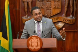 Minister without Portfolio in the Ministry of Economic Growth and Job Creation, Robert Morgan