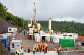Geothermal plant in Roseau Valley (File Photo)