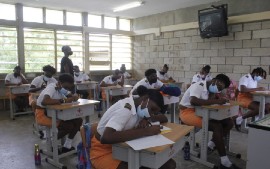 A phased return to face-to-face classes in Barbados starts on February 21st. (photo courtesy of Barbados Today)