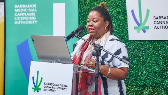 Acting CEO of the Barbados Medicinal Cannabis Licensing Authority, Shanika Roberts-Odle.