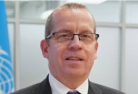 UN Resident Coordinator, Simon Springett