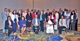 Tourism and health stakeholders in the Bahamas last month