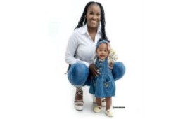 Toshyna Patterson, 27, with her 10-month-old daughter Sarayah Paulwell, (Photo courtesy Jamaica Gleaner)