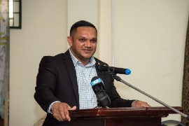 Minister of Natural Resources Vickram Bharrat