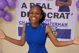 Caribbean American legislator Monique Chandler-Waterman