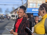 A lifelong resident of the Brooklyn neighborhoods of East Flatbush, Canarsie, Crown Heights and Brownsville, Chandler-Waterman said her record of activism spans two decades. (Photo by Ariama C. Long)